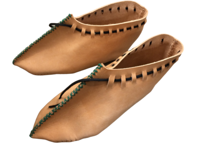 two one-piece shoes